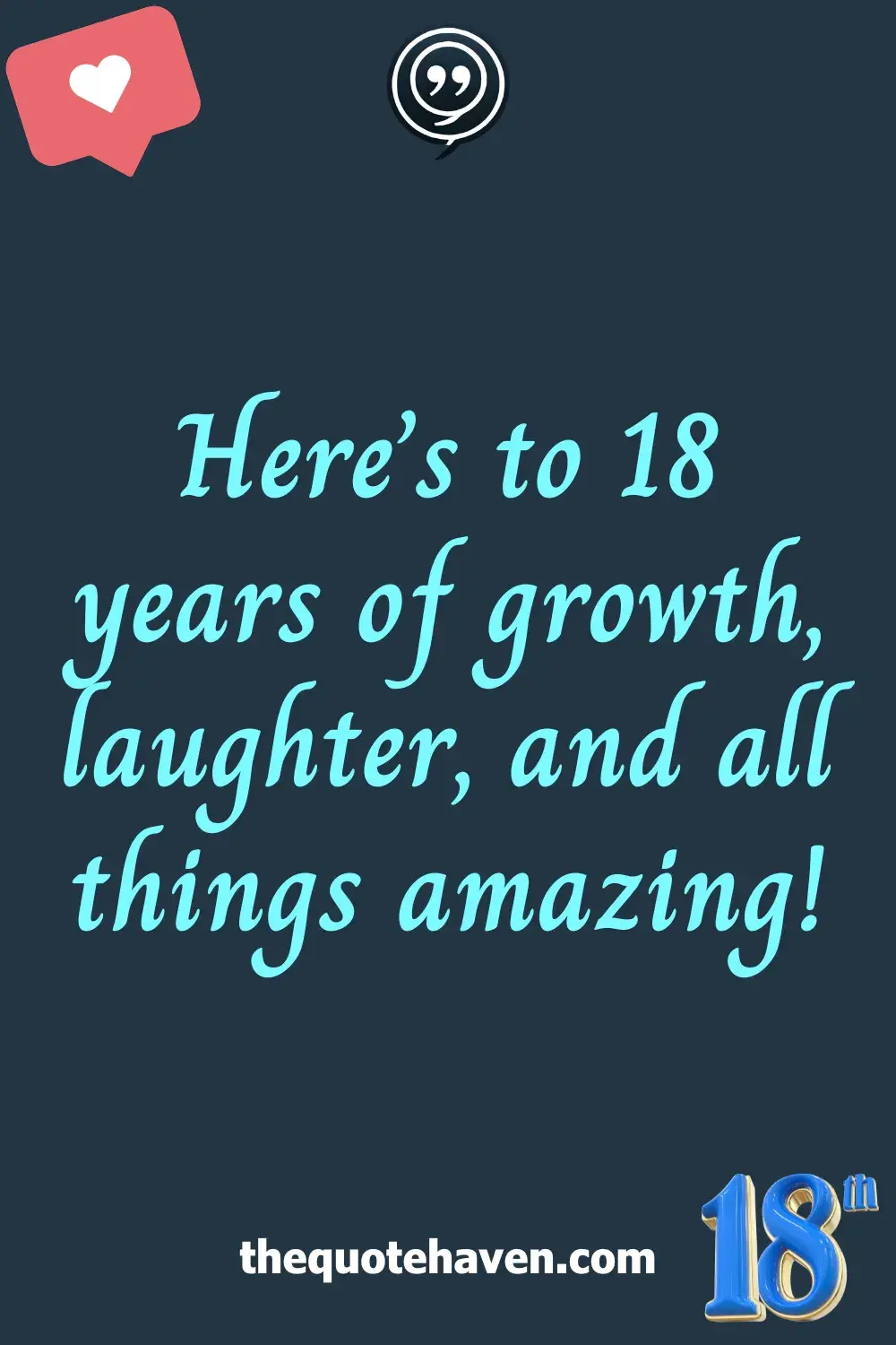   18th Birthday Captions .