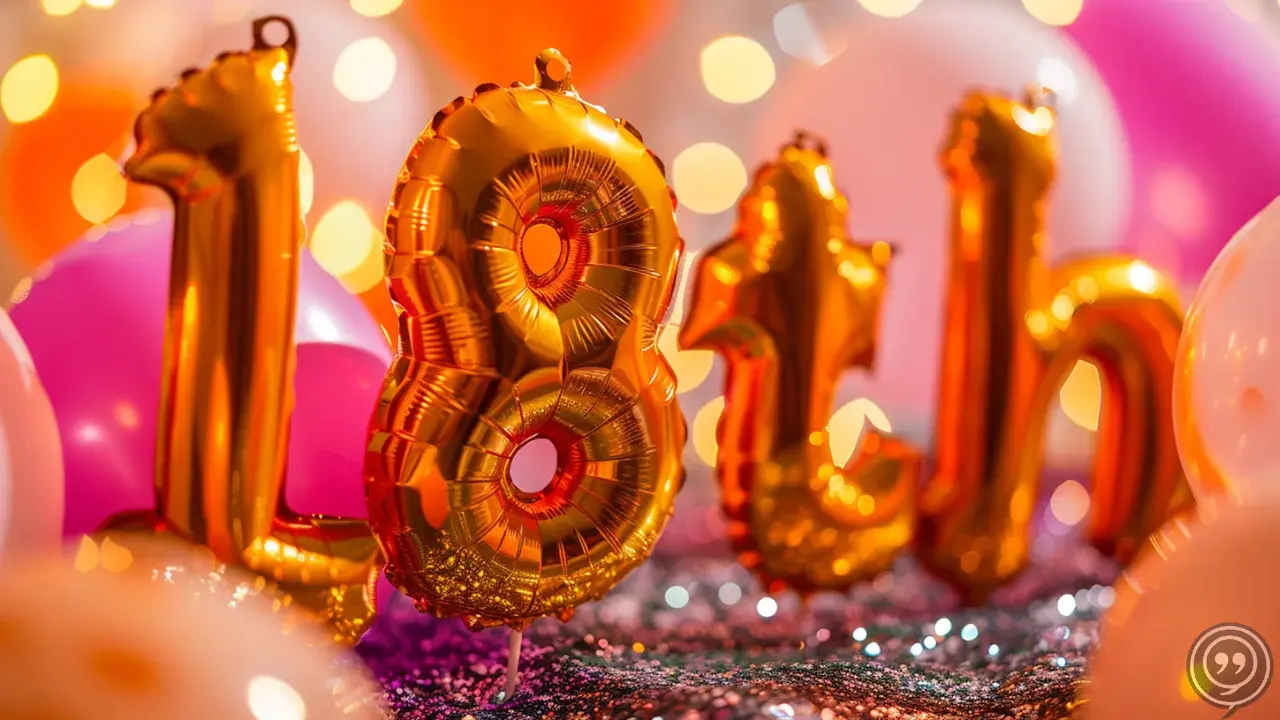  Funny and Touching 18th  Birthday Quotes