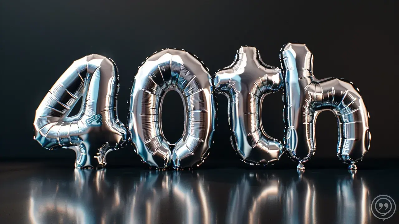  Funny and Heartfelt 40th Birthday Quotes   