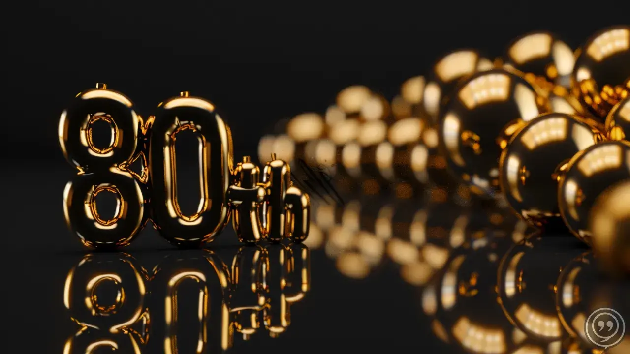  Hilarious and Heartfelt 80th Birthday Quotes    