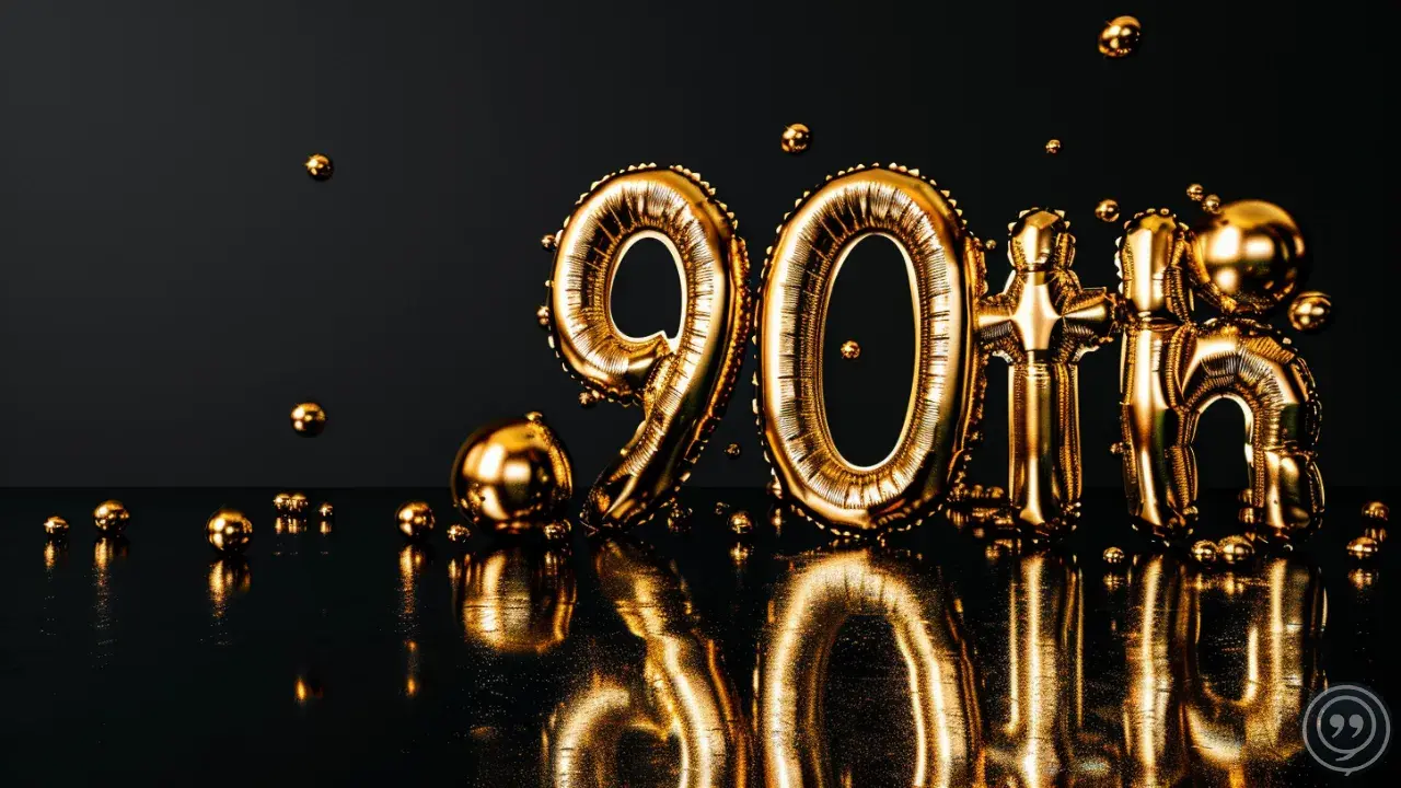  Funny and Touching 90th Birthday Quotes 