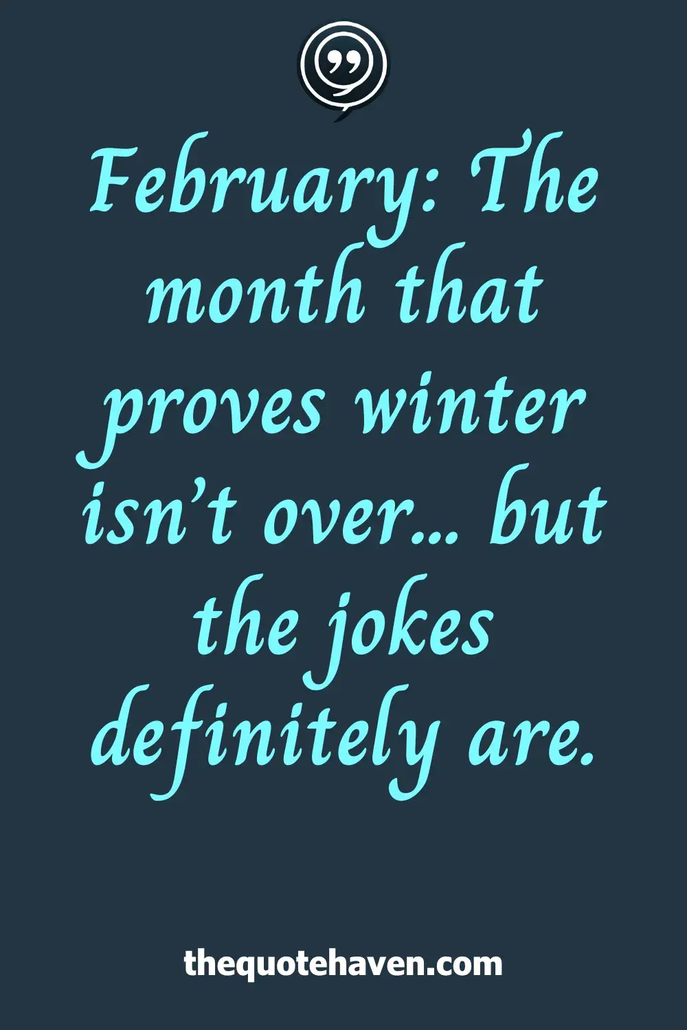  Funny February Quotes
