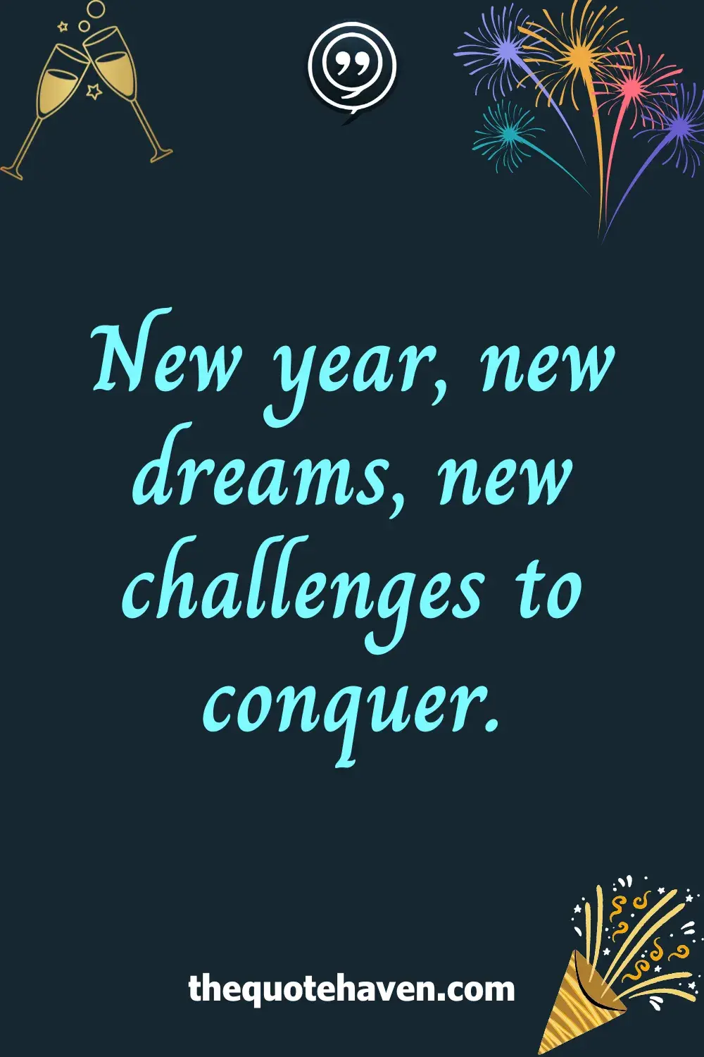 New year, new dreams, new challenges to conquer.
