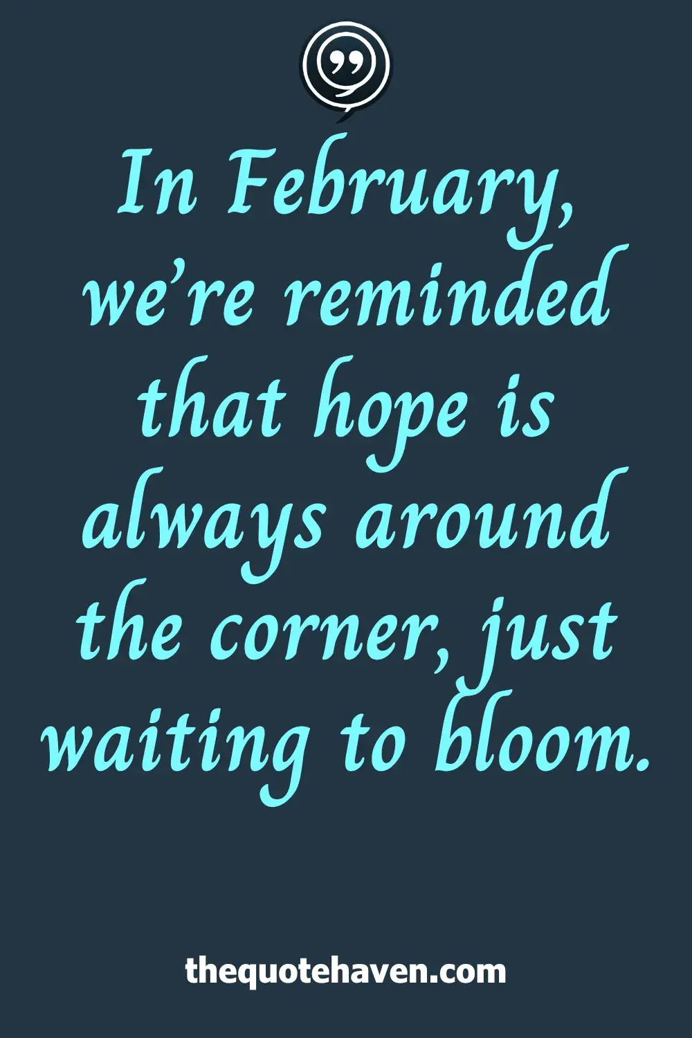  Positive February Quotes.
