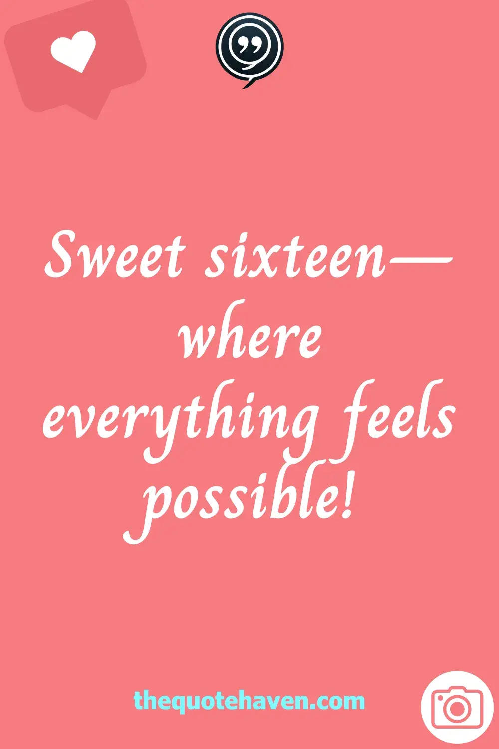   Sweet 16th Birthday Captions .