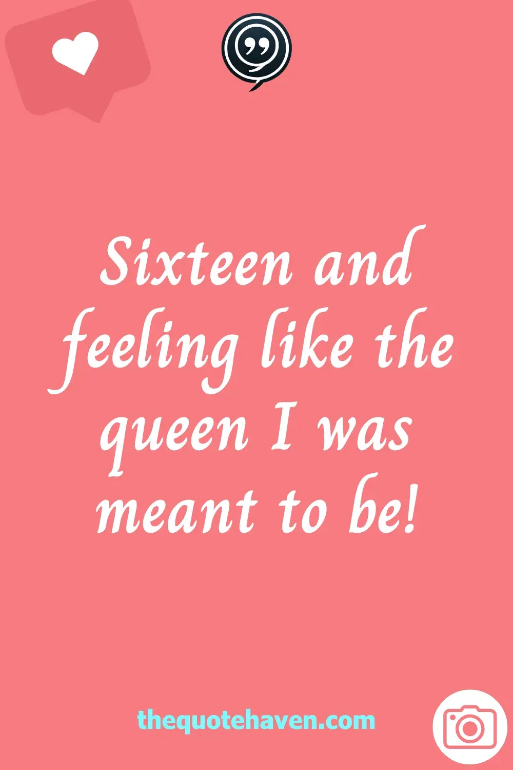   Sweet 16th Birthday Captions .