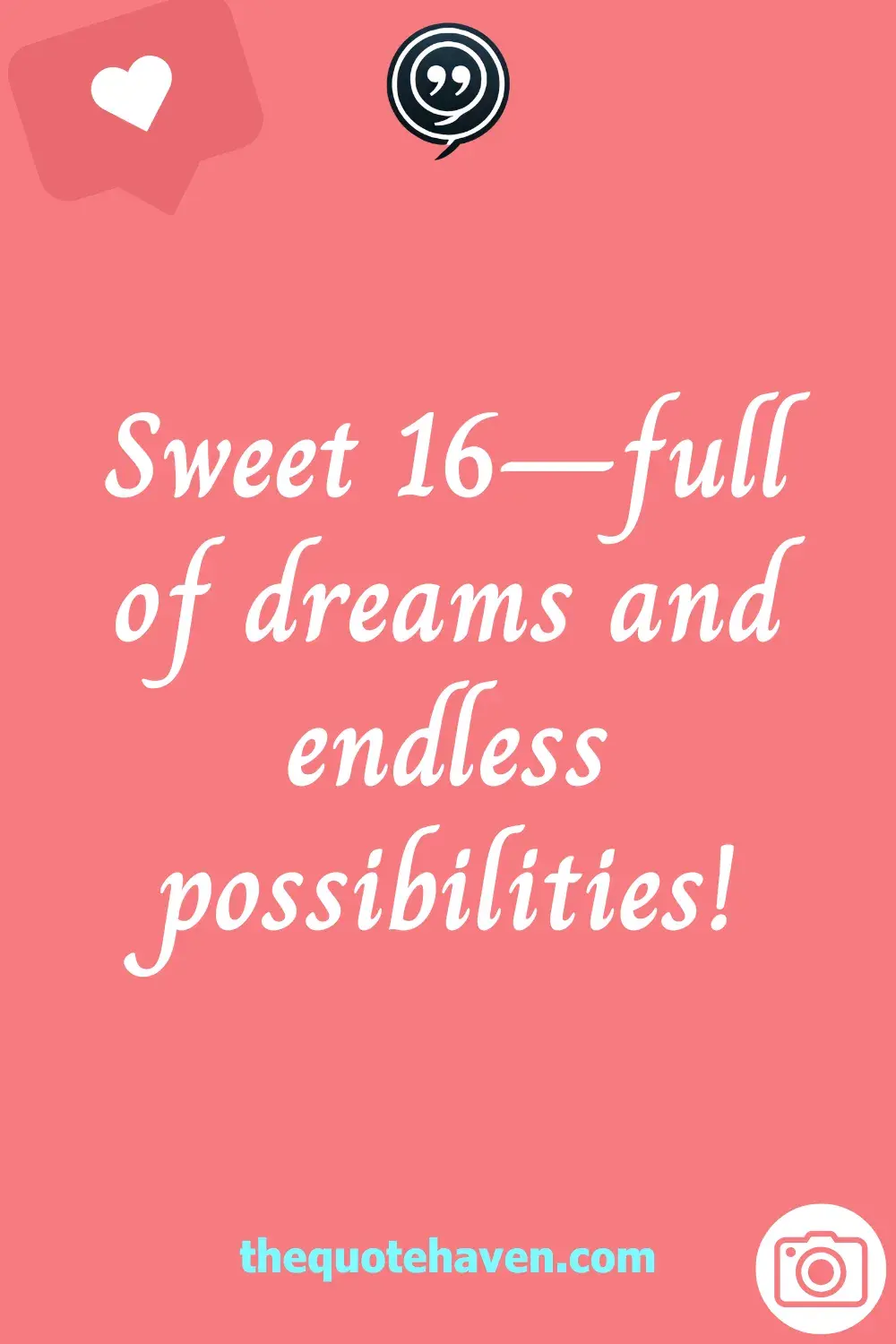   Sweet 16th Birthday Captions .