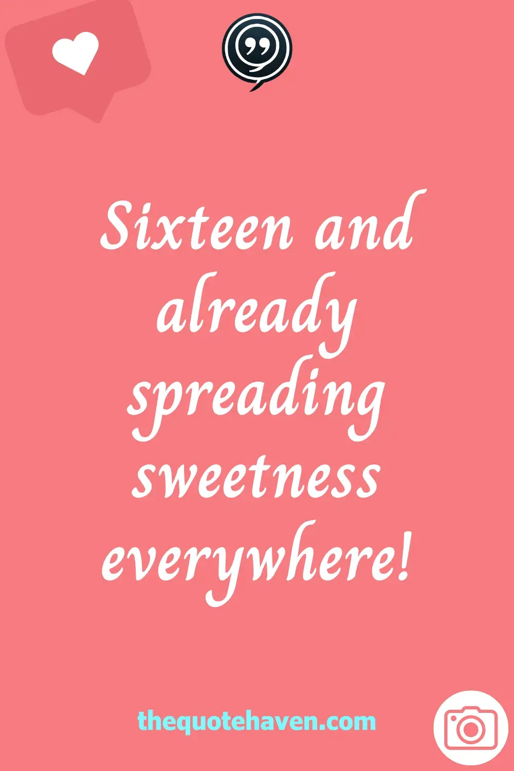   Sweet 16th Birthday Captions .