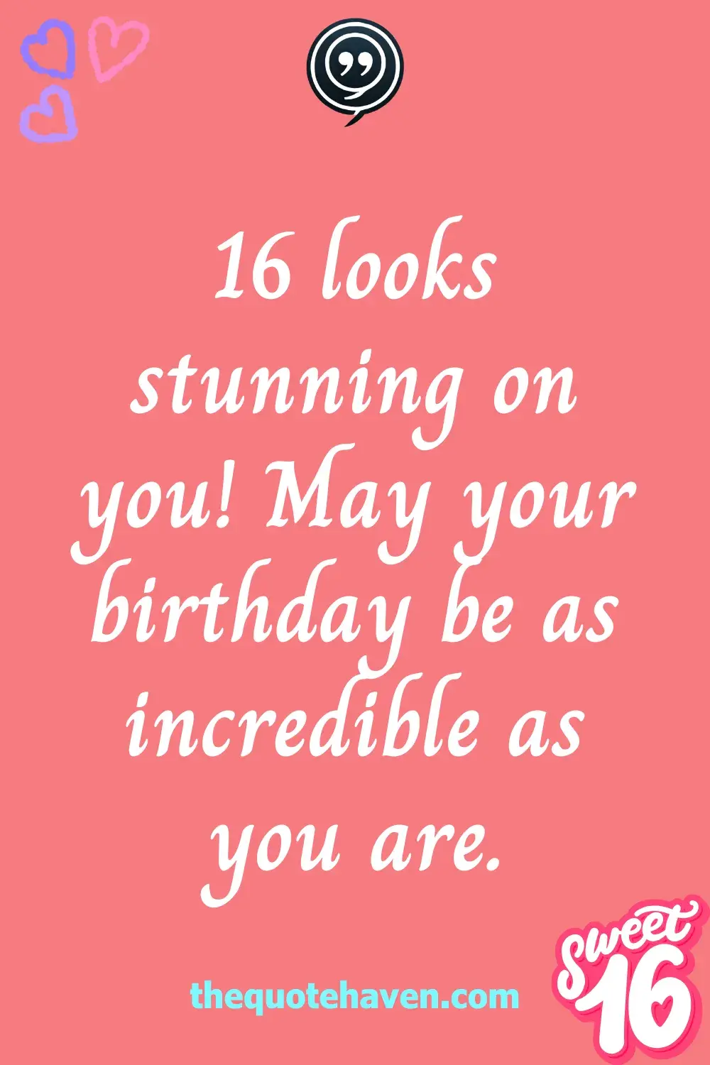   Sweet 16th Birthday Wishes .