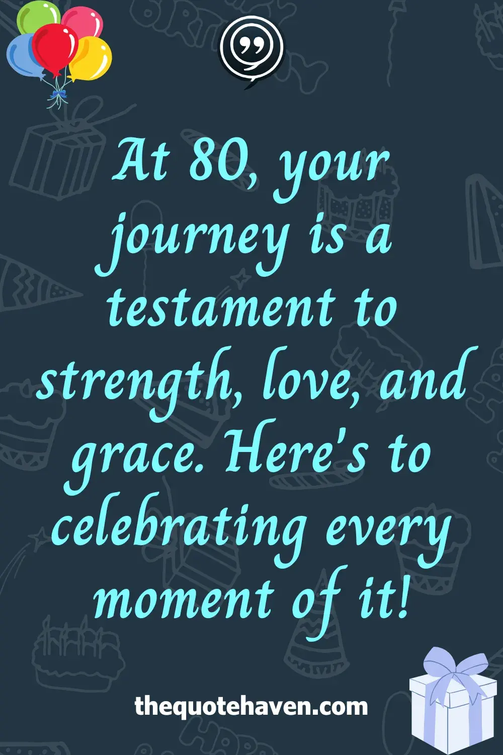   Hilarious and Heartfelt 80th Birthday Quotes .